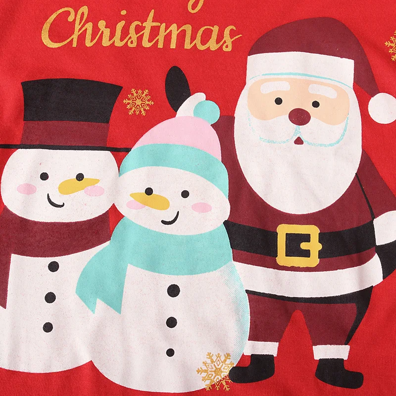 Новинка; для маленьких девочек и мальчиков, ночное белье, Санта Клаус Ночная одежда с оленем, комплект одежды для сна, комплекты для детей Детская осенне-зимняя одежда с рождественским мотивом