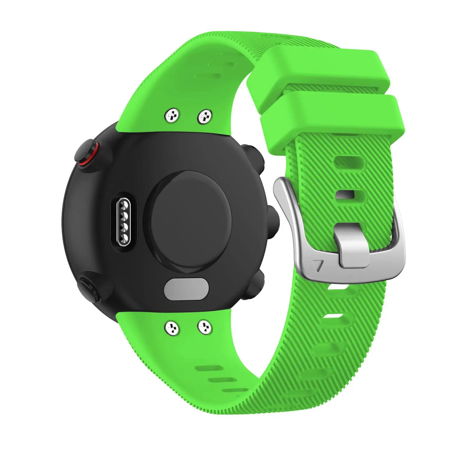 Силиконовый ремешок для Garmin Forerunner 45 45 s, умный ремешок для часов, спортивный сменный Браслет, цветной браслет Correa с инструментом - Цвет: Green