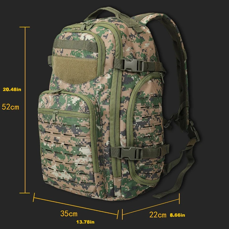 TAK YIYING Molle Outdoor Tactical Backpack Utility Bag Military Rucksack Army Hunting Trekking Camping Hiking Travel