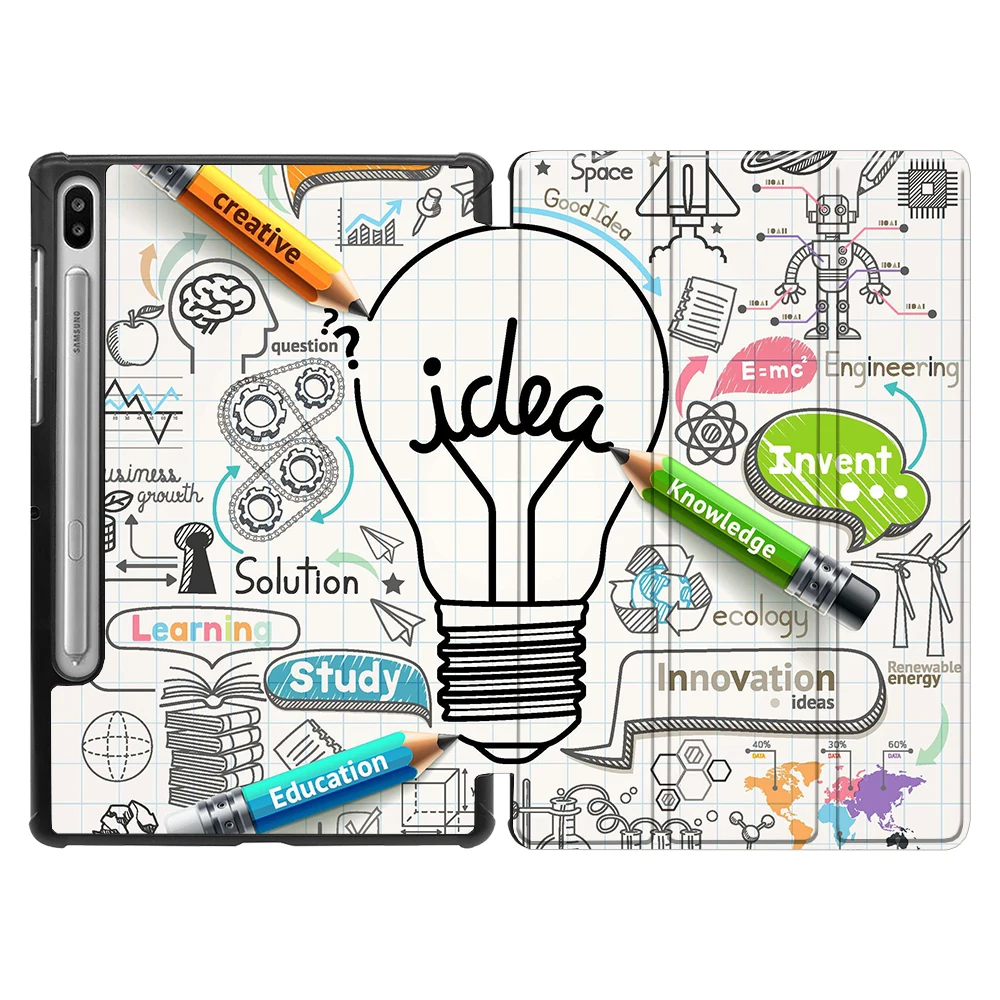 Чехол MTT для samsung Galaxy Tab S6, 10,5 дюймов, SM-T860, T865, T867, из искусственной кожи, Магнитная подставка, умный чехол, чехол, Авто Режим сна/пробуждения - Цвет: SS05