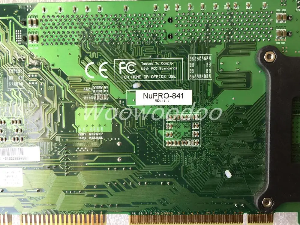 NuPRO-841 REV: 1,1 P4 полноразмерная Промышленная материнская плата cpu SBC
