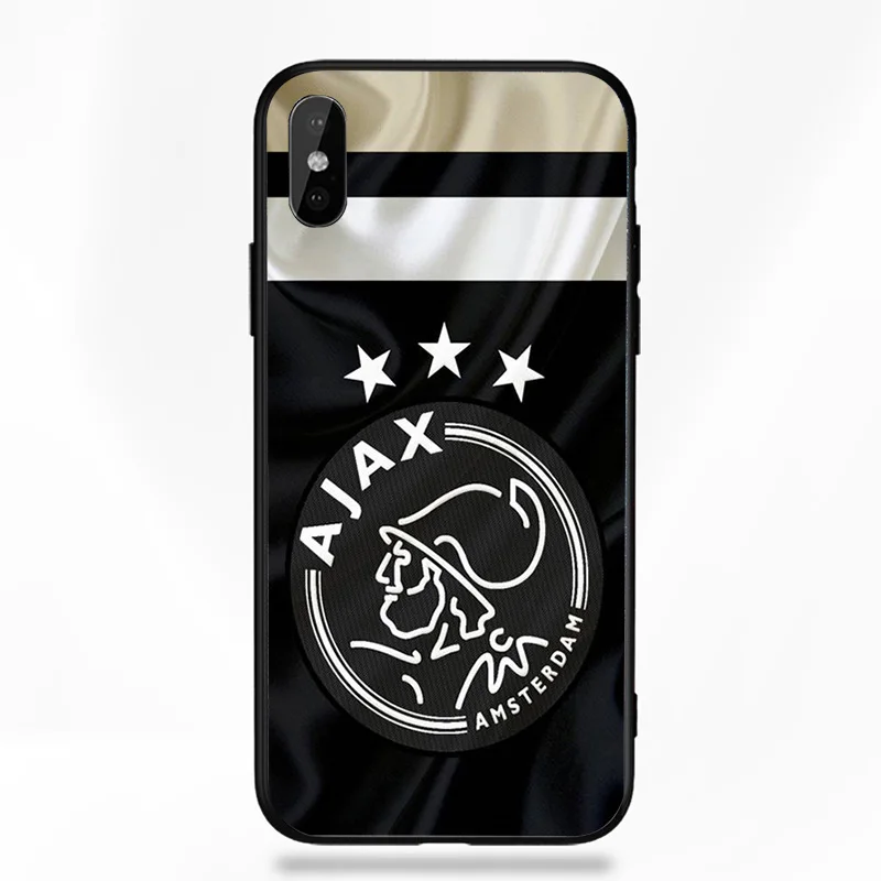 Чехол для телефона Ziyech чехол для iphone DIY для Ajax FC Чехол черный мягкий TPU Tadic для iphone 11Pro X XR XS MAX 7 8 7plus 6 6S 5S SE 5