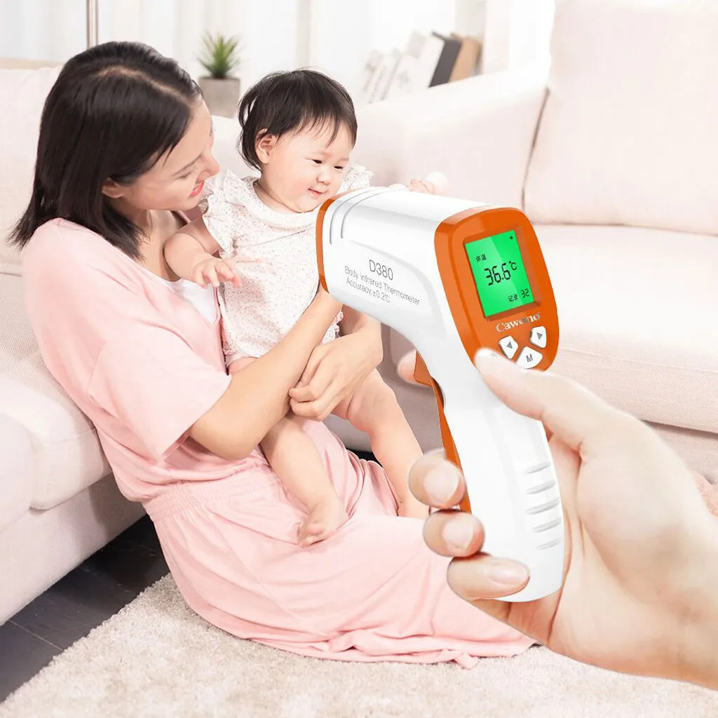 

Baby Forehead Thermometer Digital Temperature Measurement Non-Contact IR Body Infrared Thermometer Kids Measurement Device