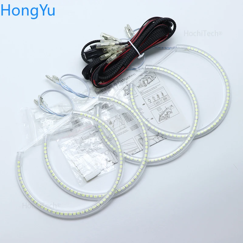 Для BMW E38 7 серия 1995 2001 Smd комплект светодиодов глаза ангела отличное Ультра яркое