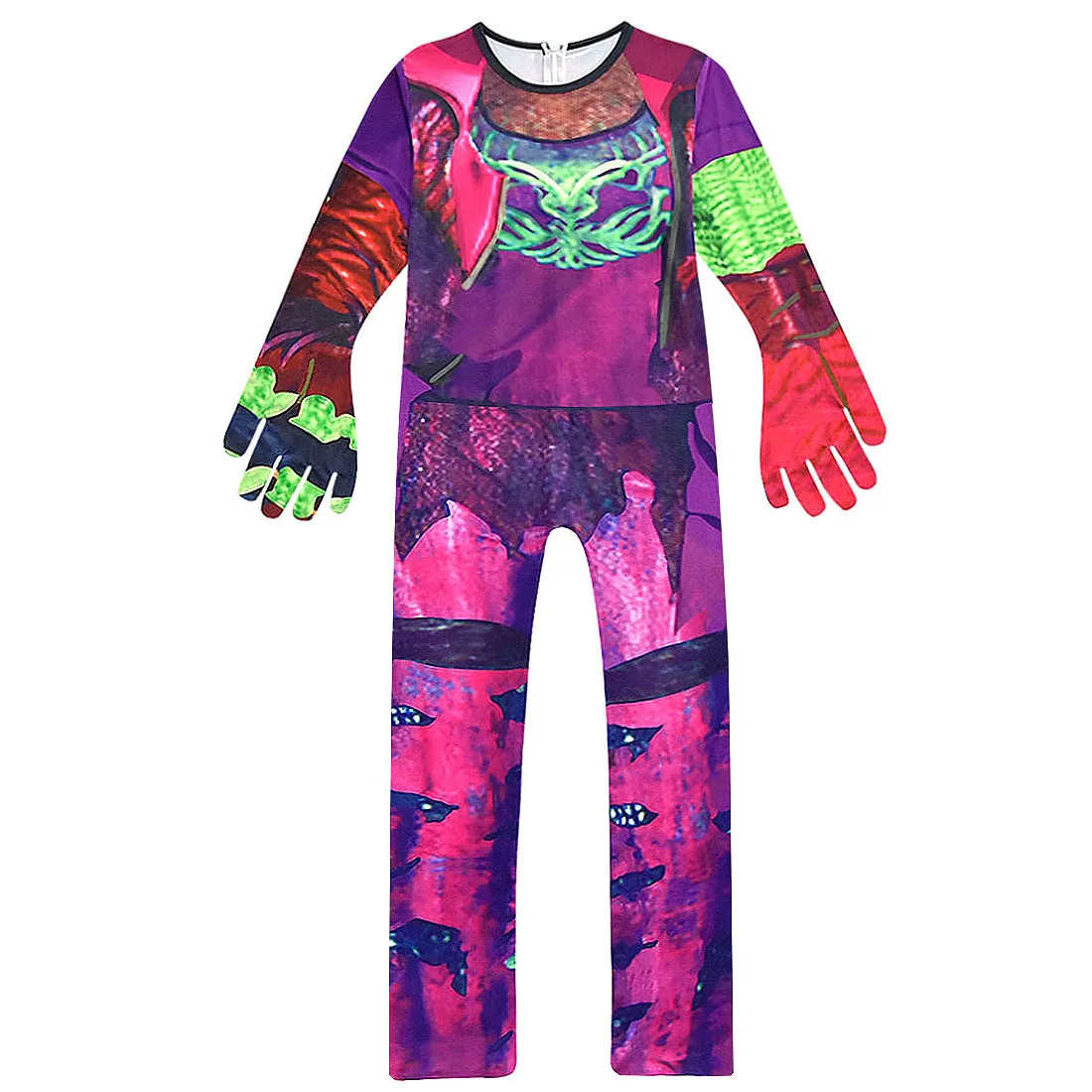 Детский карнавальный костюм «Потомки 3» для девочек; костюм на Хэллоуин; карнавальный костюм; Детский костюм; комбинезоны