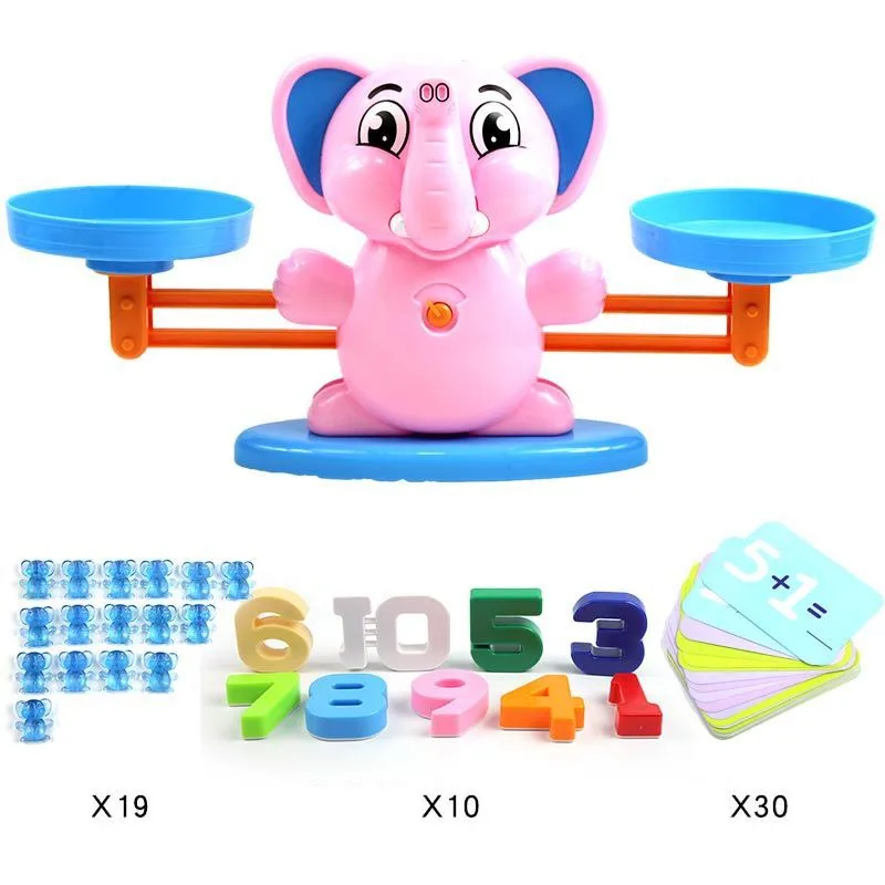 Игра Math Match, настольные игрушки, пингвин, кошка, балансировка, весы, балансировка цифр, детские развивающие игрушки, чтобы узнать, добавить и вычесть