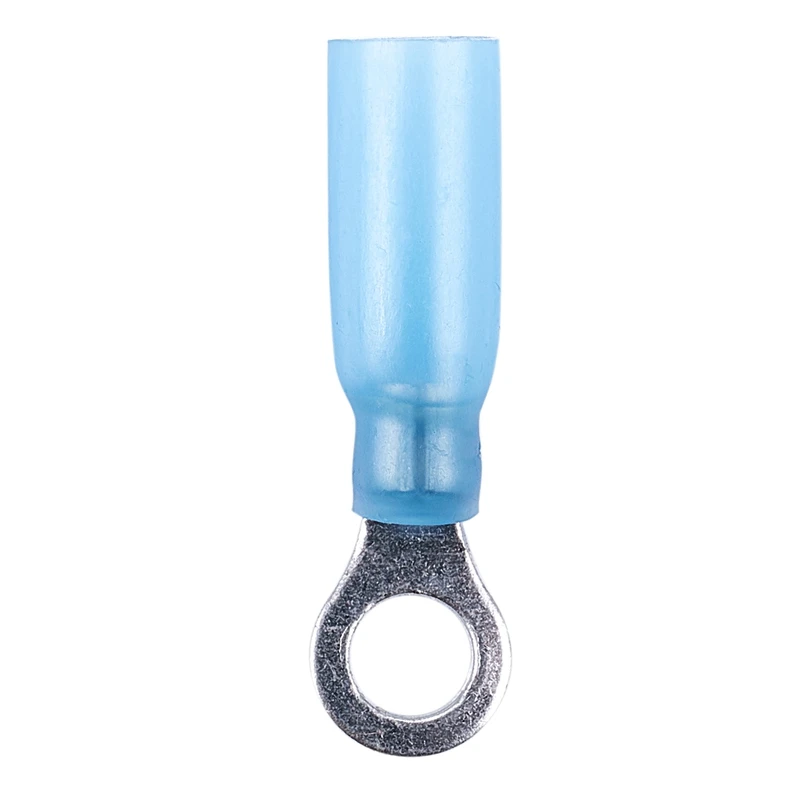 

50Pcs Heat Shrink Ring Insulated Terminal Electrical Wire Crimp Connector (16-14AWG)