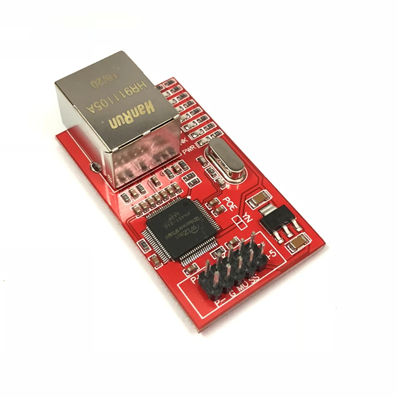 100% новый сетевой модуль W5100 Ethernet красная плата электронные строительные блоки