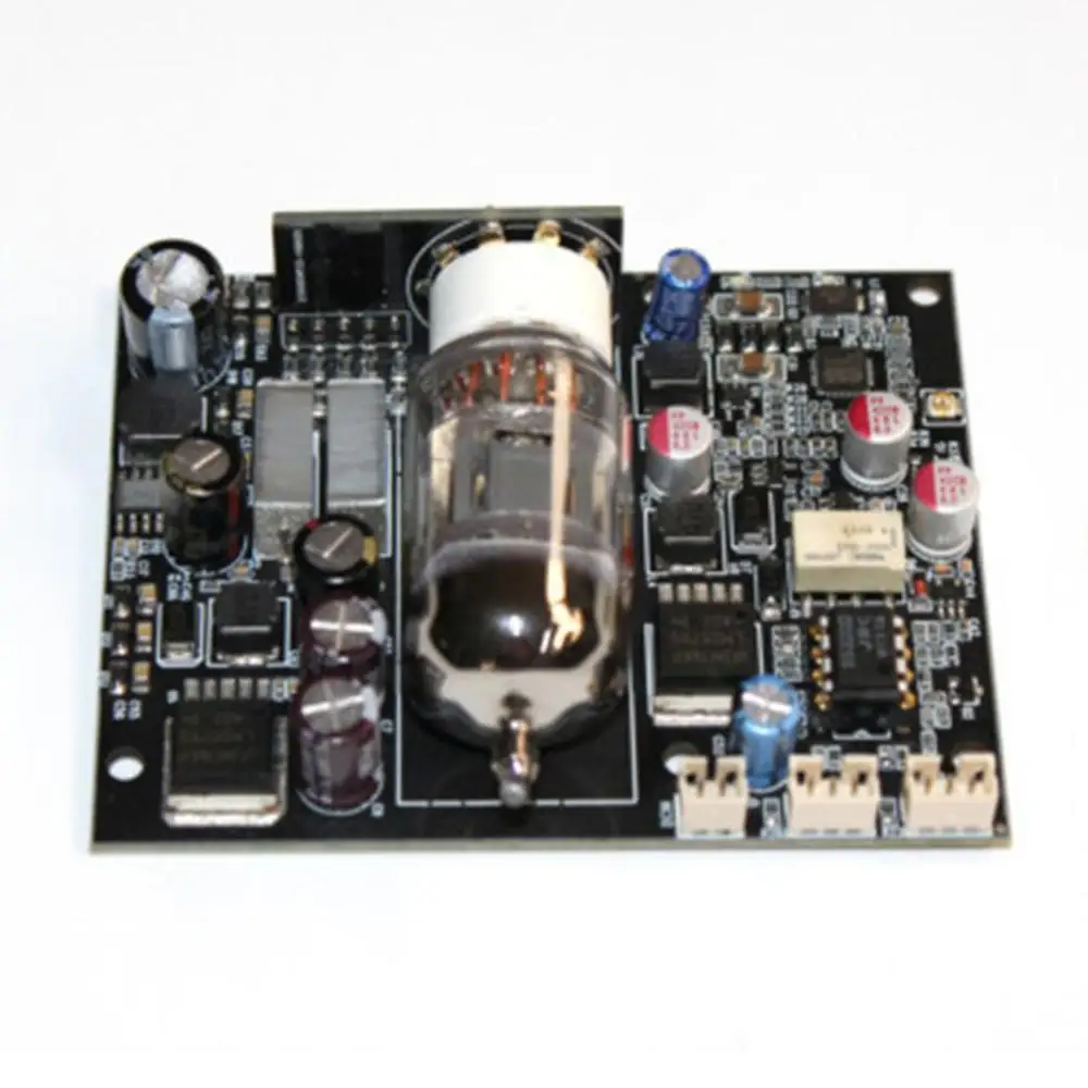 DYKB 12AU7 трубка CSR8675 BT 5,0 аудио приемник плата ES9018 декодер DAC 12s сигнал APTX AUX для 12 В 24 в автомобильный усилитель