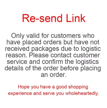 

Replenishment link only valid for customers who have placed orders but have not received packages due to logistic reasons