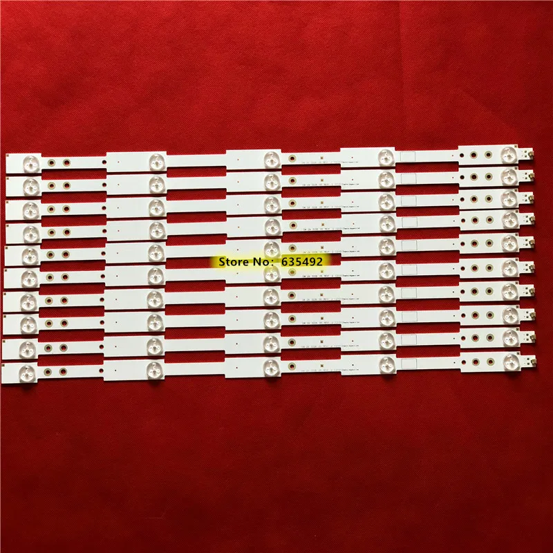 

50 шт. 532 мм для sam sun g Светодиодная лента для подсветки 29 дюймов 5 осветительных приборов SW 29 3228 05 REV1.2 121019 Запчасти для телевизора