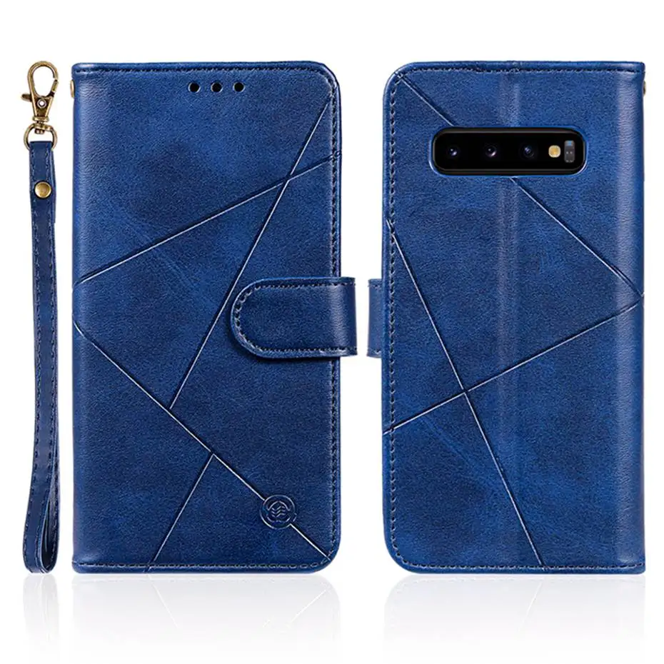 3D ромб кожа флип чехол для samsung S10 S9 S8 S7 плюс A10 A20 E A30 A40 A50 S A70 A90 A80 Примечание 10 9 8 M10 M20 чехол для телефона