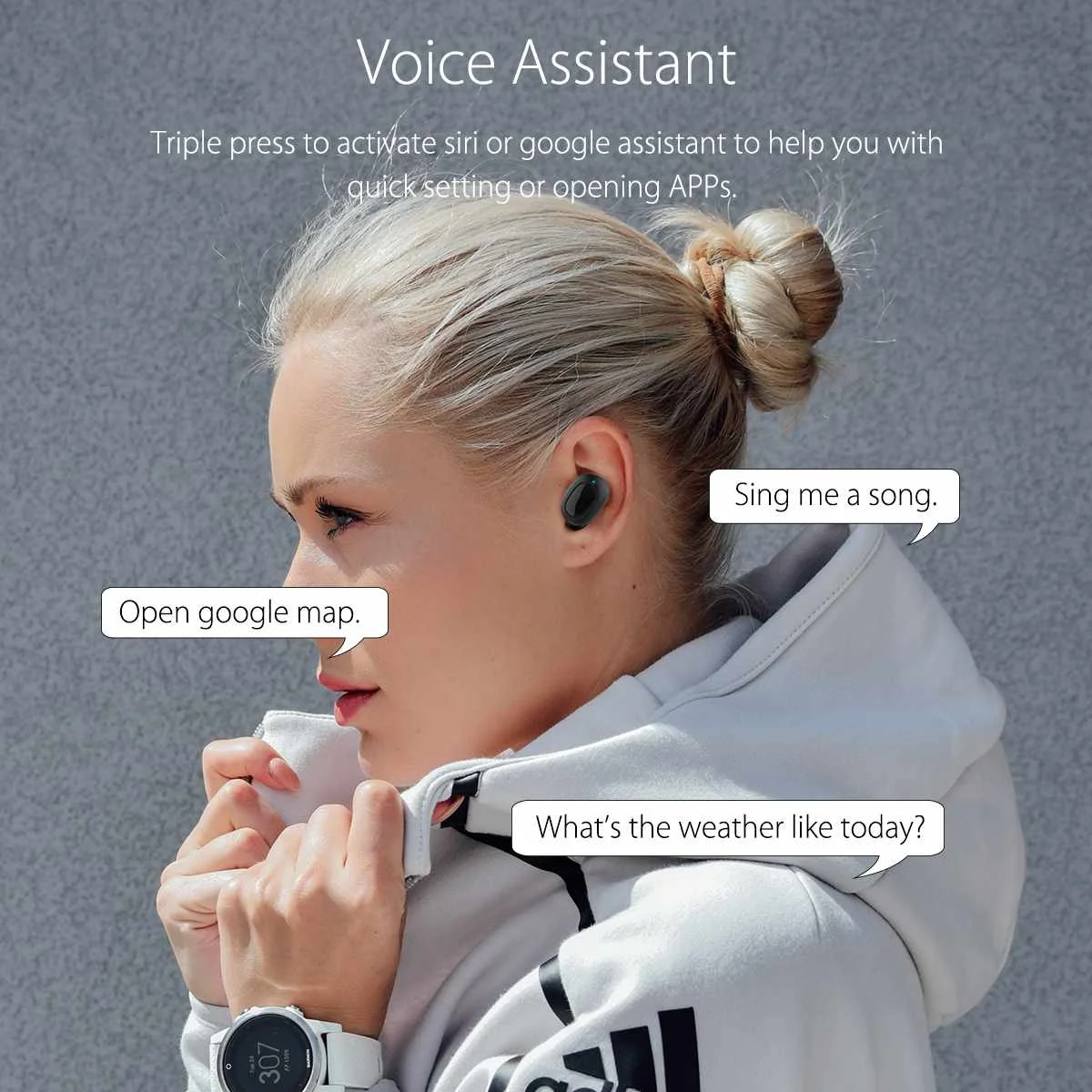 INSMA Airbuds Mini TWS наушники вкладыши bluetooth 5 0 спортивные Hi Fi стереонаушники настоящие