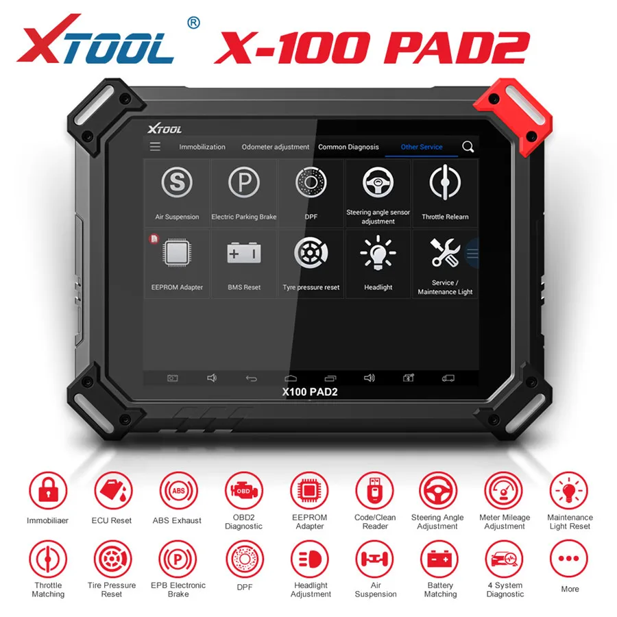 XTOOL X 100 PAD 2 специальные функции экспертная обновленная версия планшета X100