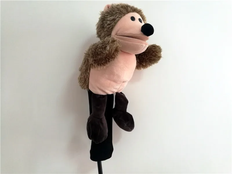 Hedgehog Новинка, много чехлов для головы для гольфа с животными, № 1, чехлы для головы водителя, высокое качество, забавные пылезащитные#1 деревянные Чехлы для клюшек для гольфа - Цвет: Hedgehog