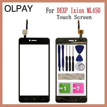

5.0'' inch For DEXP Ixion ML450 Touch Screen Glass Digitizer Panel Lens Sensor Glass Tools Free Adhesive And Wipes