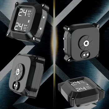 

Tire Pressure Monitoring System Real-Time Detection Kit Digital Display