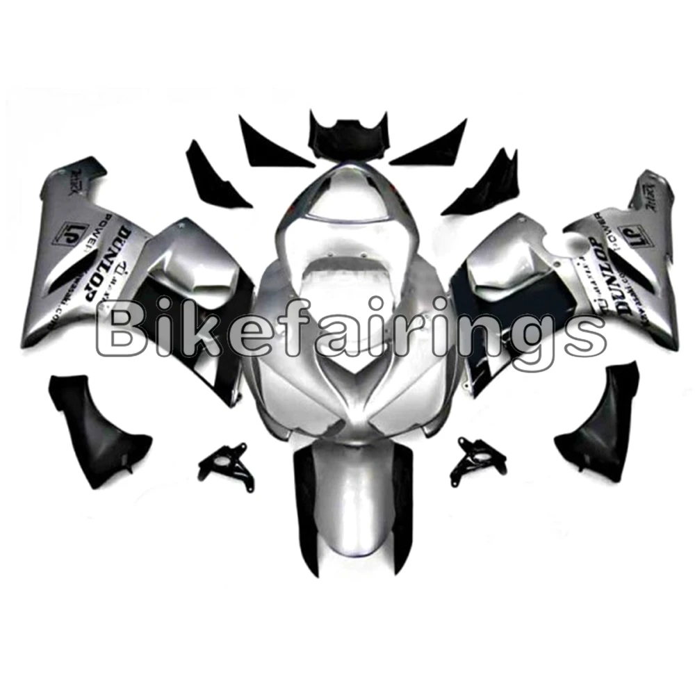 

Silver Black Cowling Fairing Kit For Kawasaki 2005 2006 ZX-6R 05 06 636 ZX636R zx6r Bodywork Kit Covers