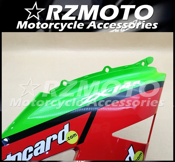 ABS мотоцикл обтекатель комплект для KAWASAKI ZX-14R 2006-2011 год кузов литьевая форма Магазин № 2201