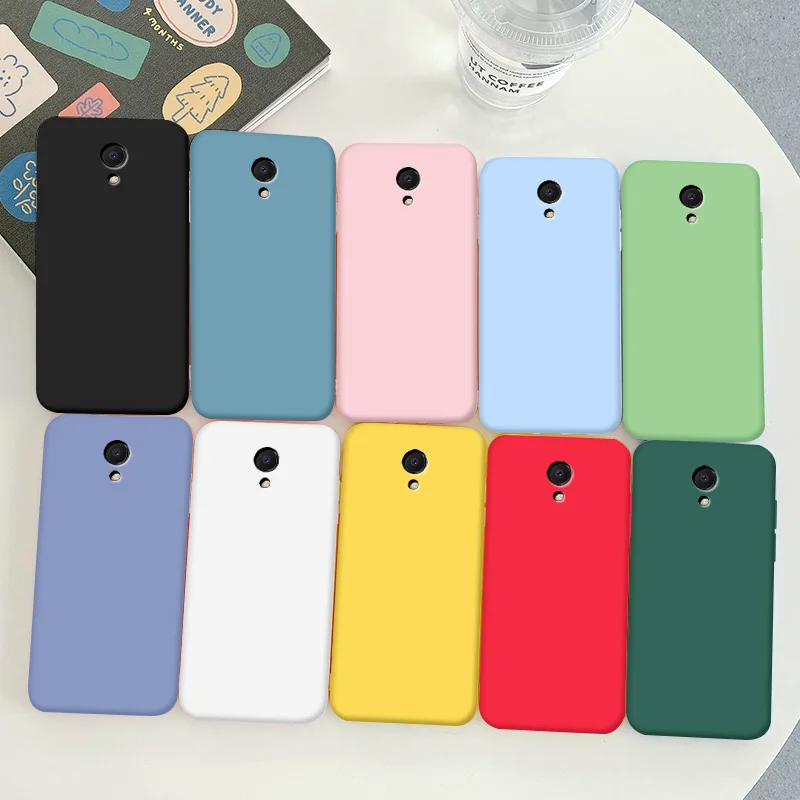Чехол для Meizu S6 M6S мягкий силиконовый чехол из ТПУ с изображением макарон цвета