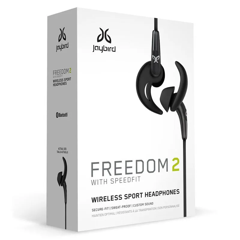 Беспроводные спортивные наушники с Bluetooth и поддержкой технологии logitech Jaybird Freedom/Freedom2, Hi-Fi наушники-вкладыши, Hearset, 8 часов, для Android, huawei