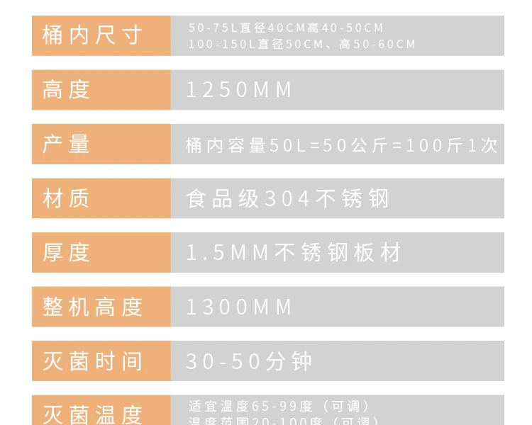 Коммерческий пастеризатор молока 50л/машина пастеризации времени YX-MJJ йогурт/свежий стерилизатор молока для молочной фермы/пастбища/ранчо 6 кВт