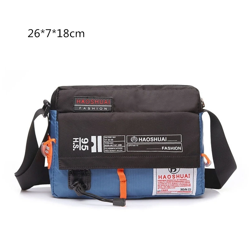 Vilead Waterproof Polyester Nylon Single Shoulder Bag Men Outdoor Durable Camping Hiking Backpack Fashion Travel Chest Bag