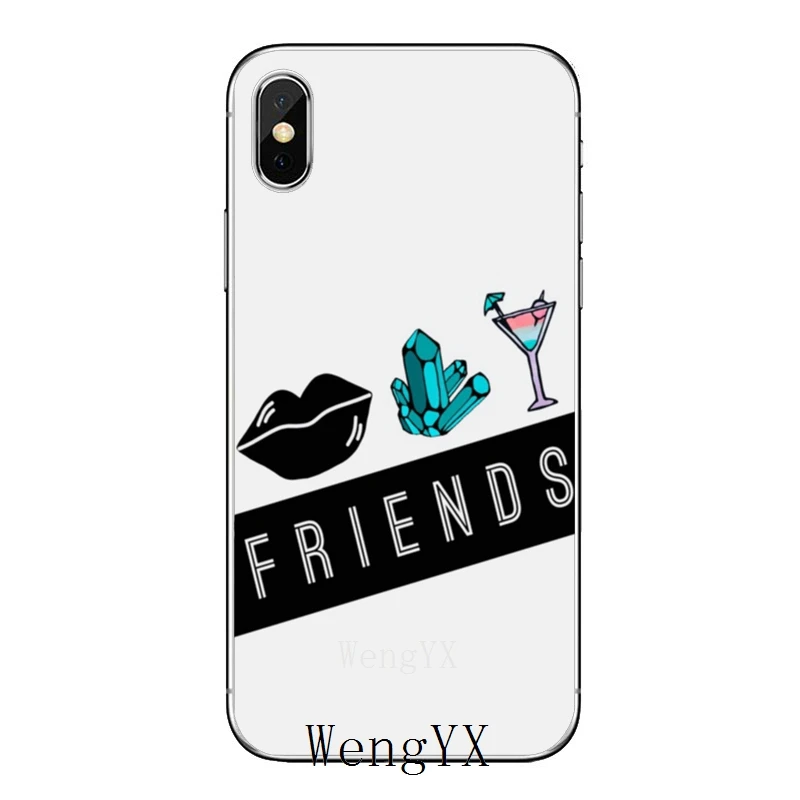 Bff лучшие друзья, соответствующие для iPhone XR X XS Max 8 7 6s 6 plus SE 5s 5c 5 iPod Touch аксессуары чехол для телефона - Цвет: friends-matching-04