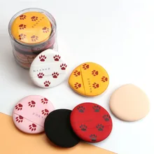 8 шт Косметическая воздушная подушка пуховка двойного назначения губка сухая и влажная Жидкая Основа рассыпчатая пудра спонж для макияжа