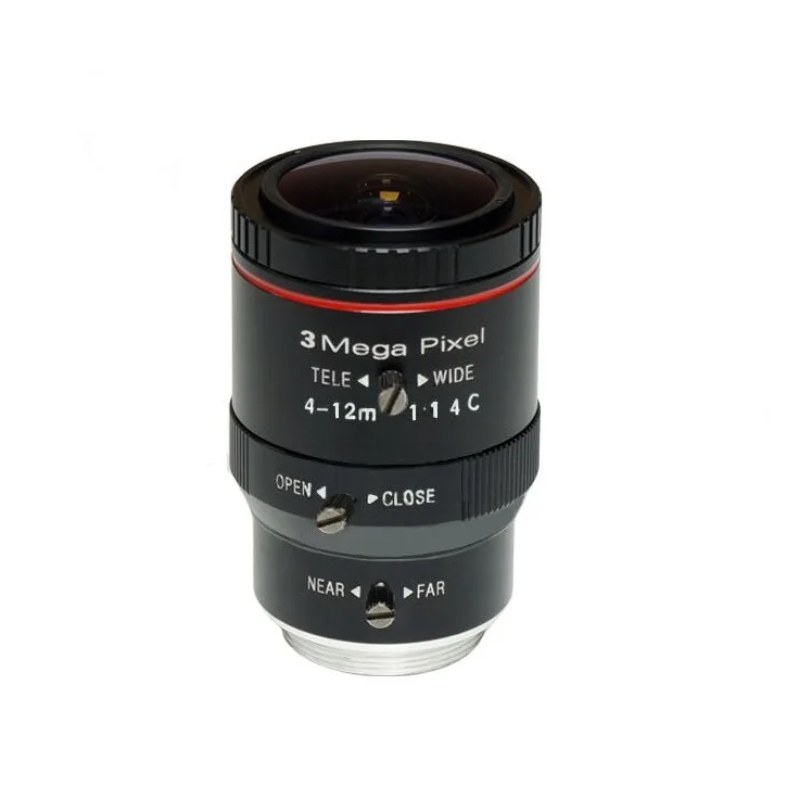 3 0 мегапикселей C-Mount 4-12 мм 1/2 дюйма формат FA/Машинное видение линзы с