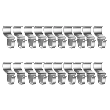 

Vinyl Siding Hooks Hanger, Heavy Duty Stainless No-Hole Needed Vinyl Siding Clips for Hanging- Vinyl Siding Hooks for Outdoor De