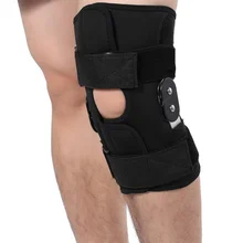 Регулируемая коленная подставка Pad Защитное Фиксирующее приспособление артрит коленного сустава поддержки ноги компрессионный чехол отверстие откидной наколенник