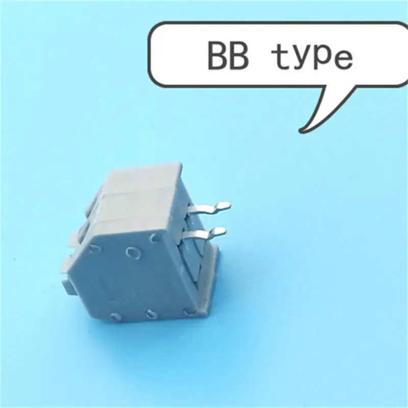 Color BBtype FS250 KF250 dg250-3.5-2P 100 шт. печатная плата пружинный терминал блокбинговая клемма провода соединительные клеммы шаг 3,5 мм 300 В/7а - Цвет: Color BBtype