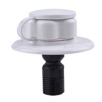 

RV Round White Gravity Freshwater Filling Trap UV Plastic Trailer Camper