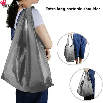 

Waterproof Oxford Shopping Bags Reusable Portable Tote Big Capacity Handbag