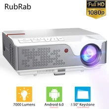 Home Theater Projector Td96-Optional Beamer Android 1080P 3D Wifi Native Smart-Phone