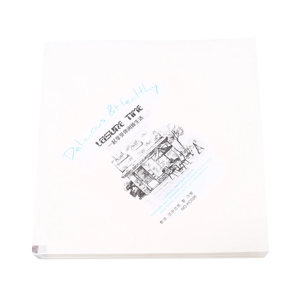 KC026 white 15*15 см пекарня Сумки 100 шт./пакет полезные пончики посылка Декор поставки маслостойкий Творческий Еда крышка инструмент для выпечки хлеба - Цвет: KC026 white
