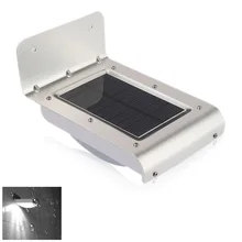 Солнечный светодиодный светильник, Открытый 16 Светодиодный s PIR датчик движения, Солнечная лампа, лампа, водонепроницаемая, безопасность, сад, настенные лампы, дорожка, двор, светильник ing