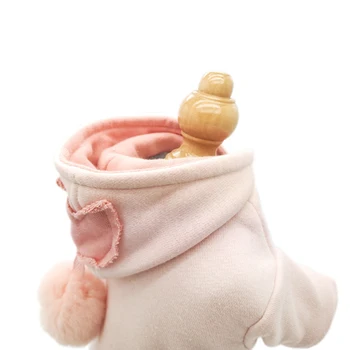 

Flannel Dog Jumpsuit Winter Dog Clothes Small Puppy Coat Pets Outfits Hoodie Warm Cute AIA99