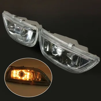 

1 Pair Fog Lights Bumper Lamp For Toyota Corolla 2001-2002 Yellow Bulb