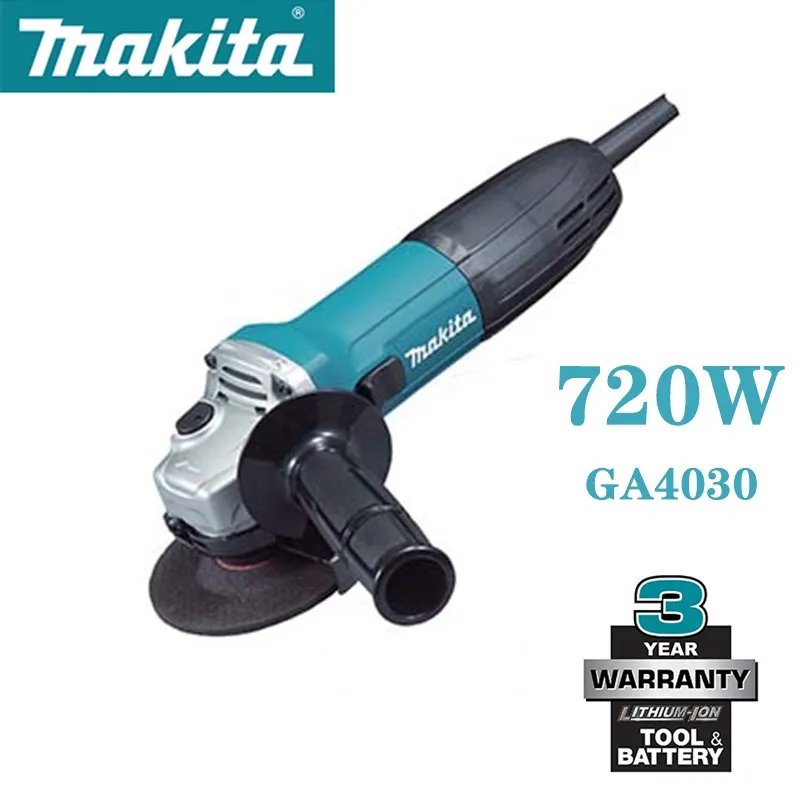 Makita Angle Grinder Ga4020 Polishing Machine Stone Processing Grinding  Machine Household Cutting Machine Grinding Wheel Machine - Angle Grinder -  AliExpress