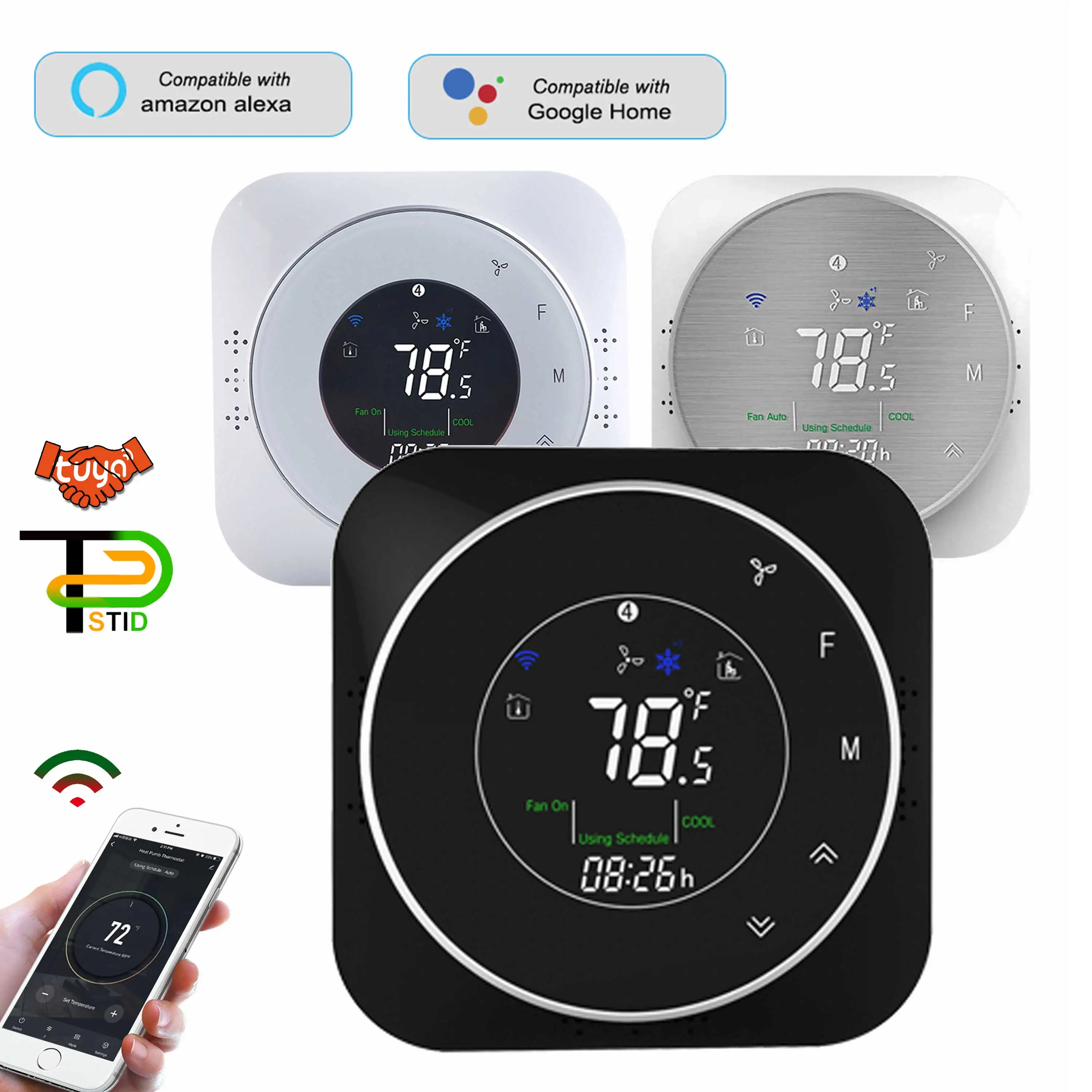 24v Special Central Heating Pump Thermostat Wifi For Tuya Scene Smart  Device Linkage Application Country Us Can - Smart Temperature Control  System - AliExpress