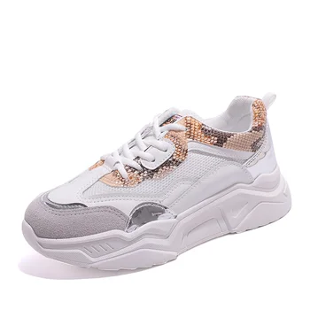 

Women's shoes 2020 spring and autumn new tide shoes net red small white shoes wild dad shoes casual platform sports shoes