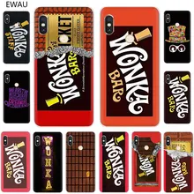 EWAU Willy Wonka Bar Chocolate Hard Phone Cover Case for Xiaomi Mi Mix 2S Max 3 F1 5S 6 8 9 SE A1 A2 Lite 9T CC9e A3 Pro