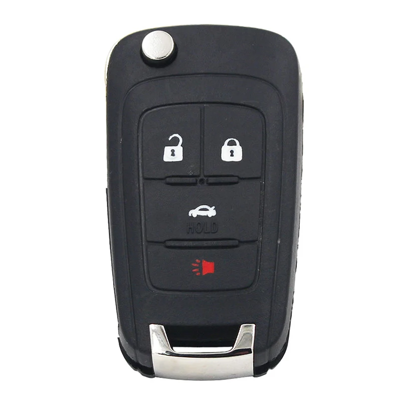 

CN014007 Aftermarket 4 Button Flip Remote Folding Key For Chevrolet Cruze Equinox Camaro 2011-2014 ID46 Chip 434MHz