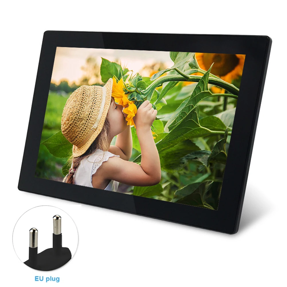 10.1 Inch Sending High Definition Wide Angle Photos Easy Apply Vedio Remote Sharing WIFI Music Travel Digital Picture Frame