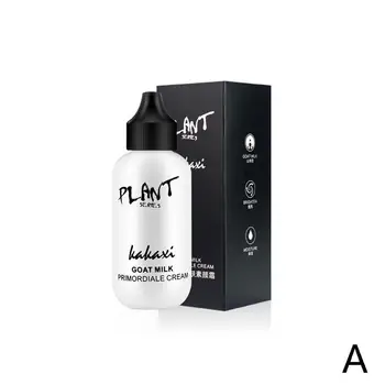 

Lazy BB&CC Face Brighten foundation Natural Waterproof Goat Glow Cosmetic Revitalizing Base Easy Cream Makeup Milk Korean S P4W0