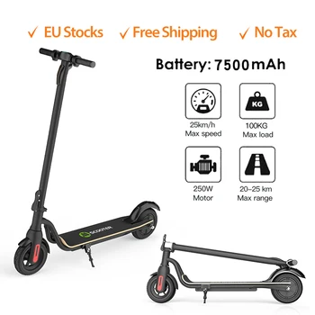 

8 inch Electric Scooter Folding Smart Electric Longboard Patinete Electrico Adult 25km/h 7.5AH Adulto EU New Stock