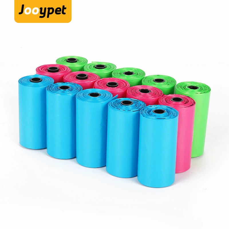 JOOYPET 480 отсчетов Compostable одноразовый экологически чистый мусор для мусора для домашних животных, собачий мешок для мусора