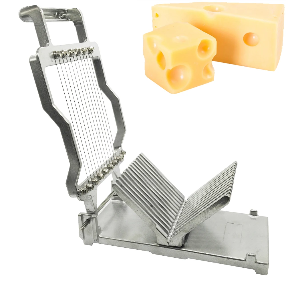 FoodGradeWireCuttingCheeseSlicerCutterKitchenAluminumBoard